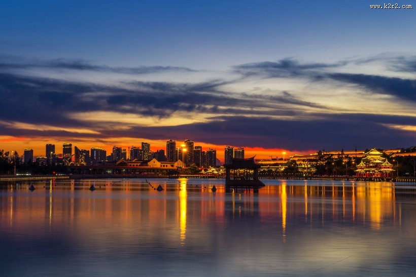 魅力迷人夜色图片