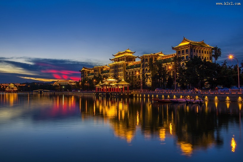 魅力迷人夜色图片