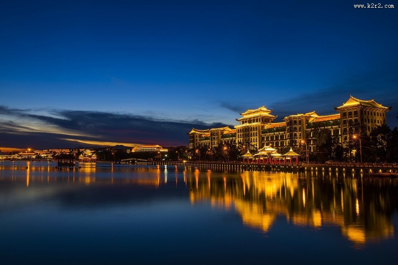 魅力迷人夜色图片