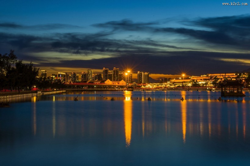 魅力迷人夜色图片