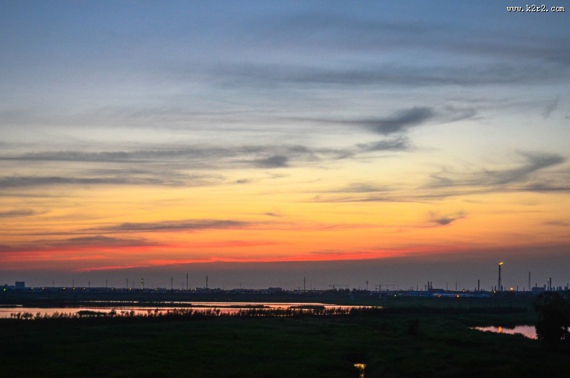 美丽的落日风景图片大全