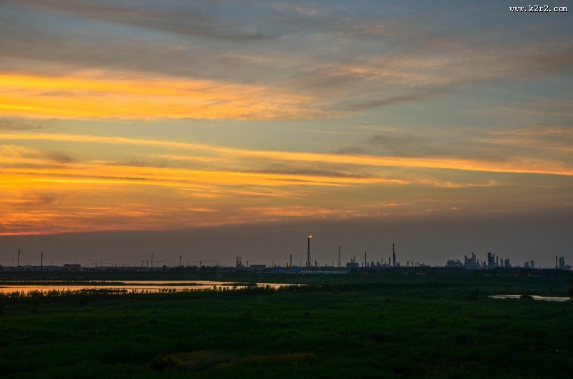 美丽的落日风景图片大全
