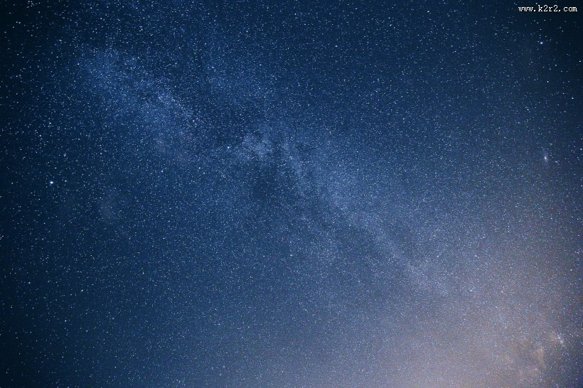 浩瀚的星空银河风景图片