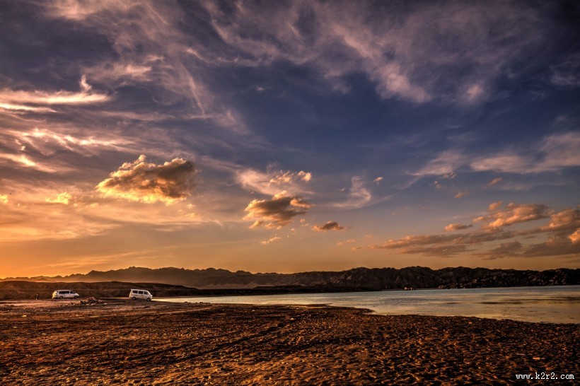 唯美黄昏夕阳风景图片大全