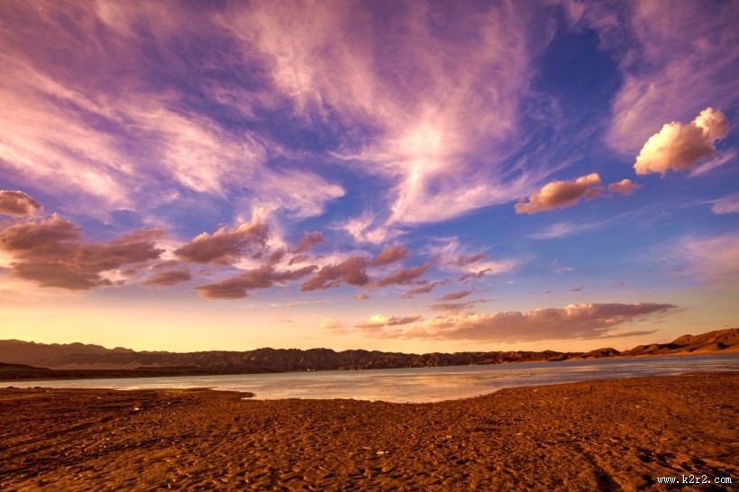 唯美黄昏夕阳风景图片大全