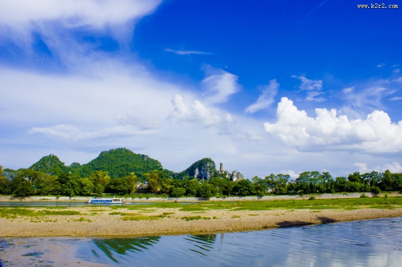山川湖泊景色图片