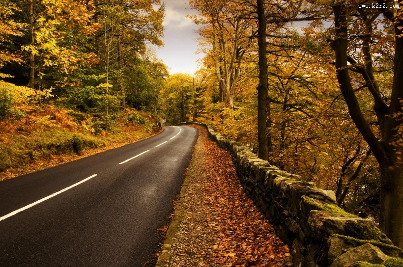 秋日美景风景图片