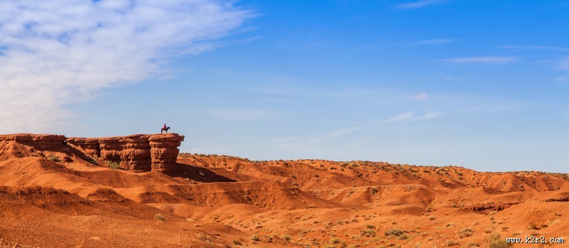 黄土高坡风景图片