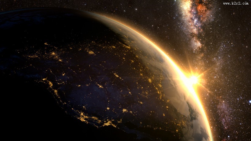 宇宙闪亮的星系图片大全