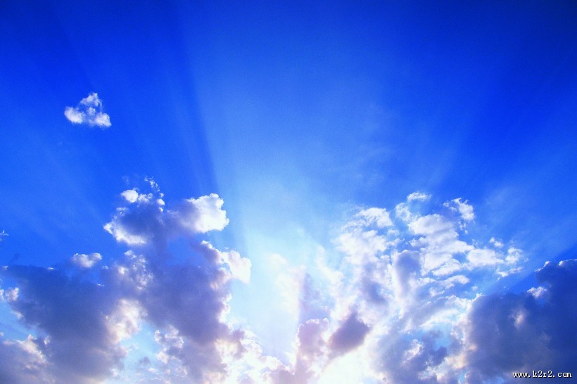 漂亮的蓝天白云图片