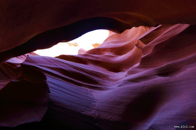 美国亚利桑那州羚羊峡谷风景图片