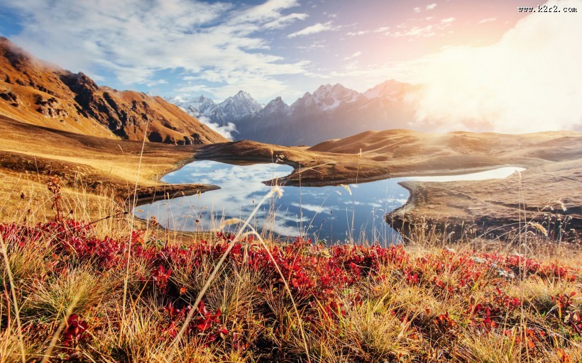 山脉山峰山顶风景图片