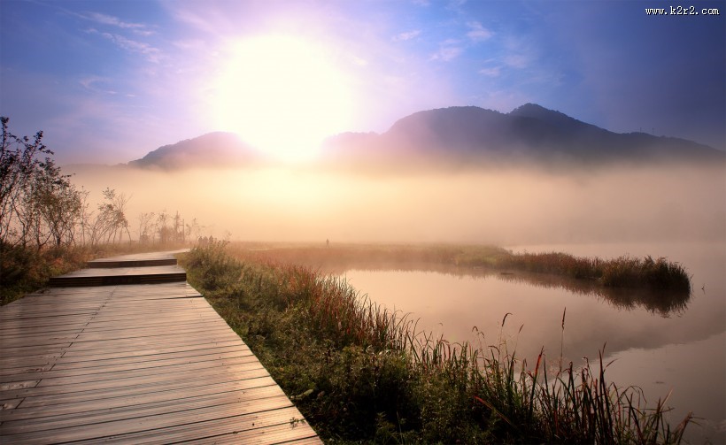 湖北神农架大九湖风景图片