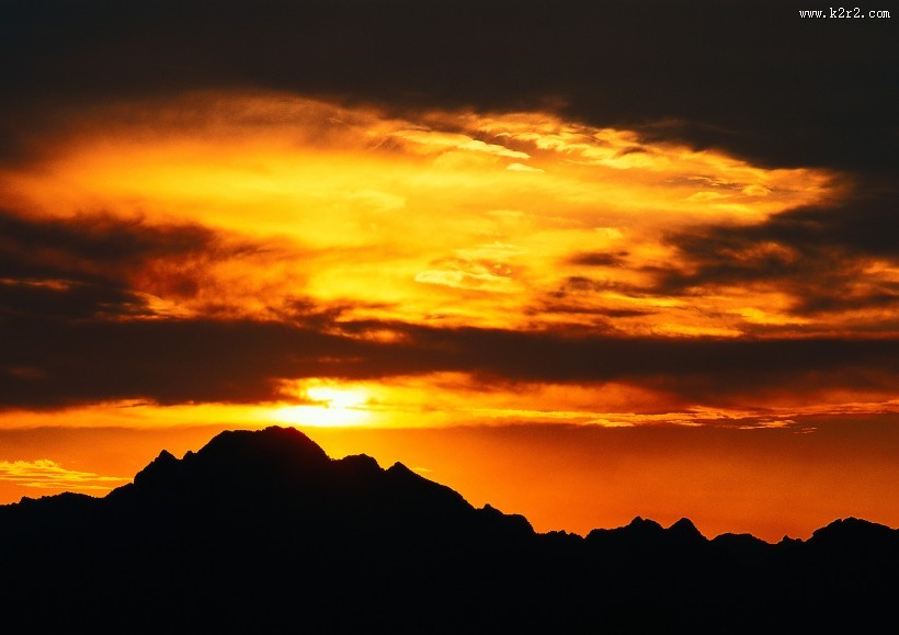 绚丽的“火烧云”图片大全