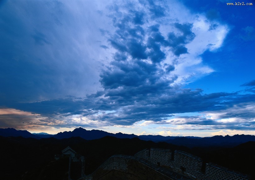 蓝天与白云图片大全