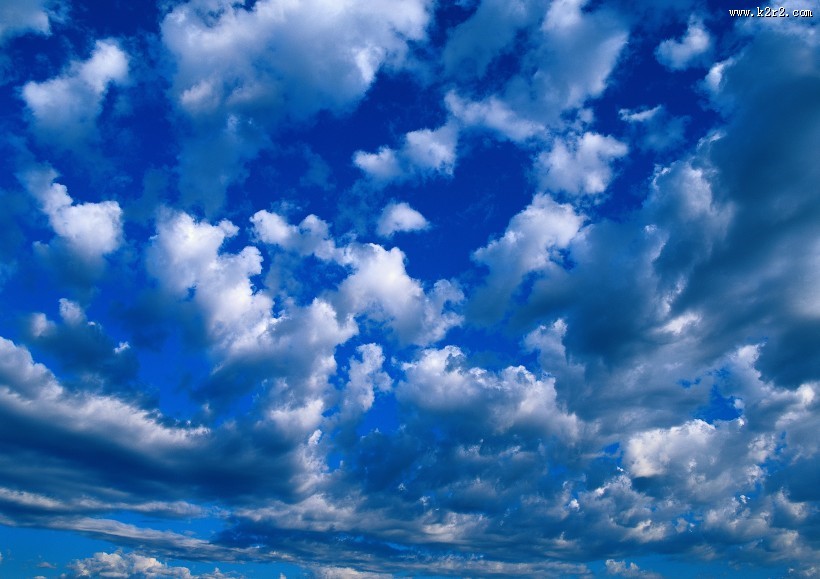 蓝天与白云图片大全