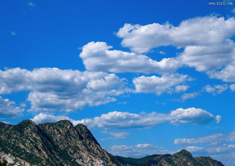 蓝天与白云图片大全