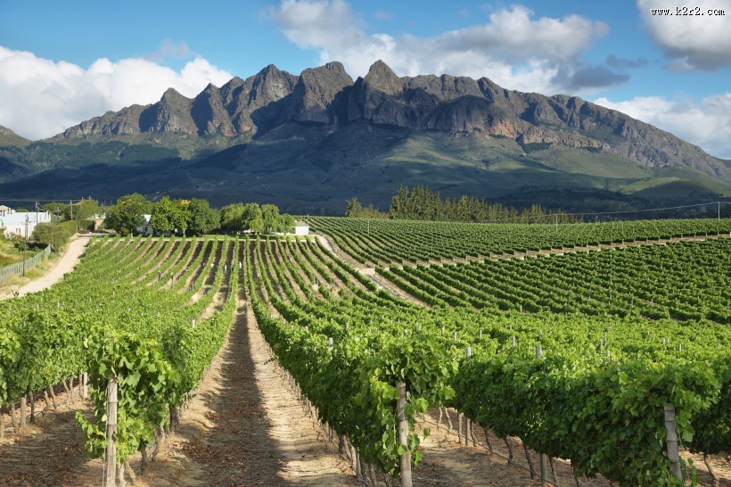 高山道路风景图片
