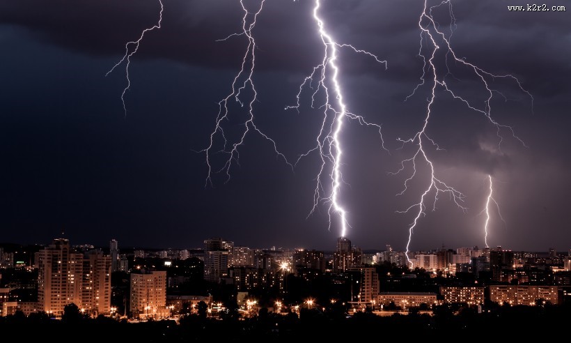 绚丽的闪电图片大全