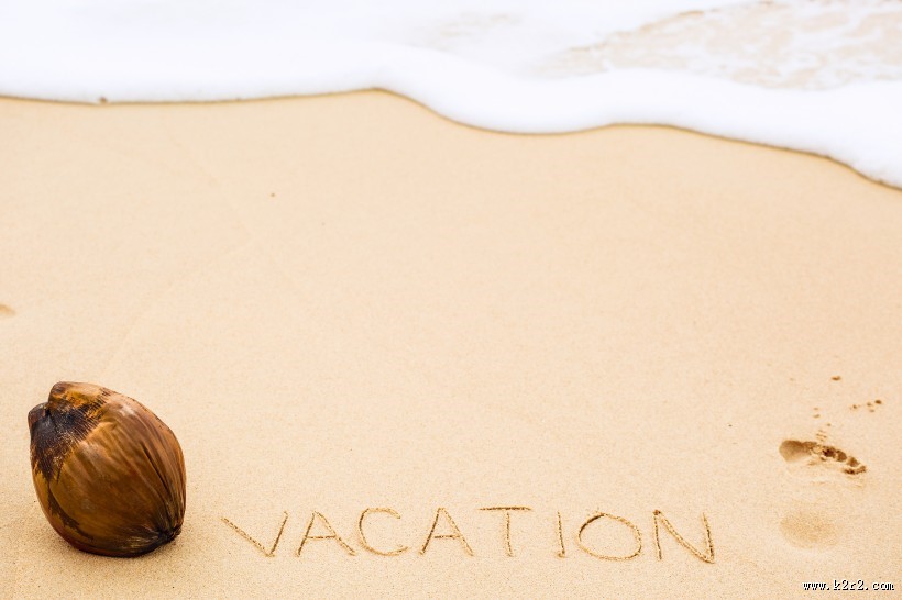 沙滩英文数字图片大全