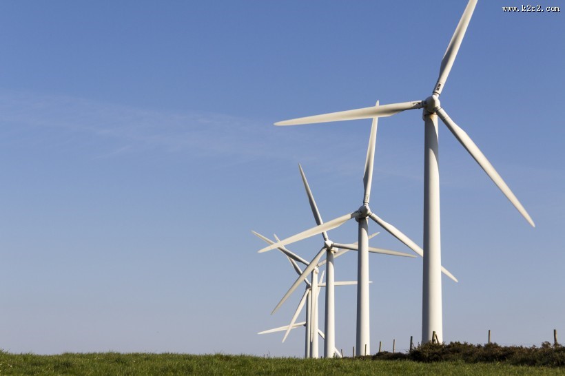 风力发电机风景图片大全