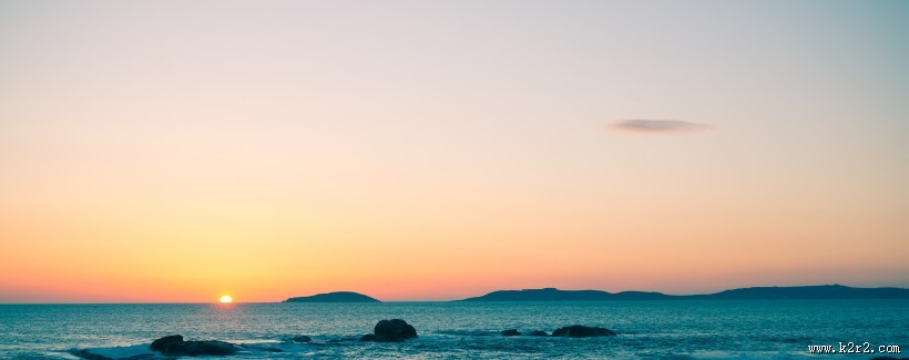 美丽的夕阳景色图片