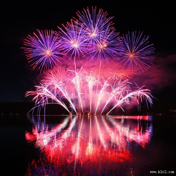 绚丽的烟花图片