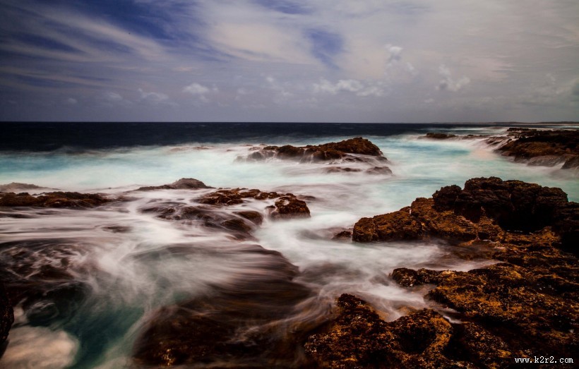 海潮风光图片大全