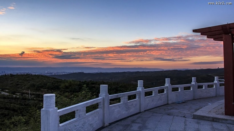 火烧云风景图片大全