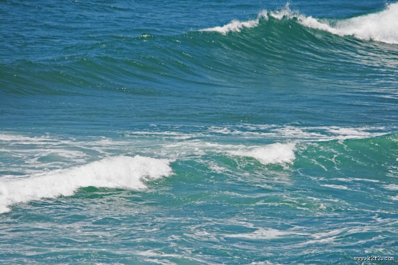 大海海浪风景图片