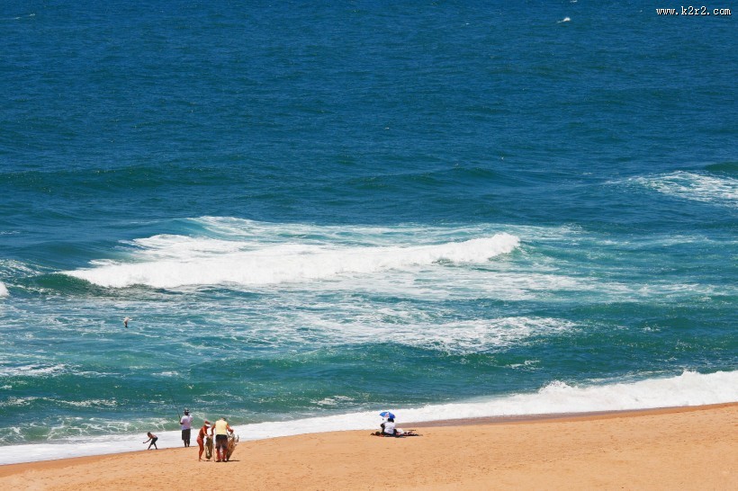 大海海浪风景图片