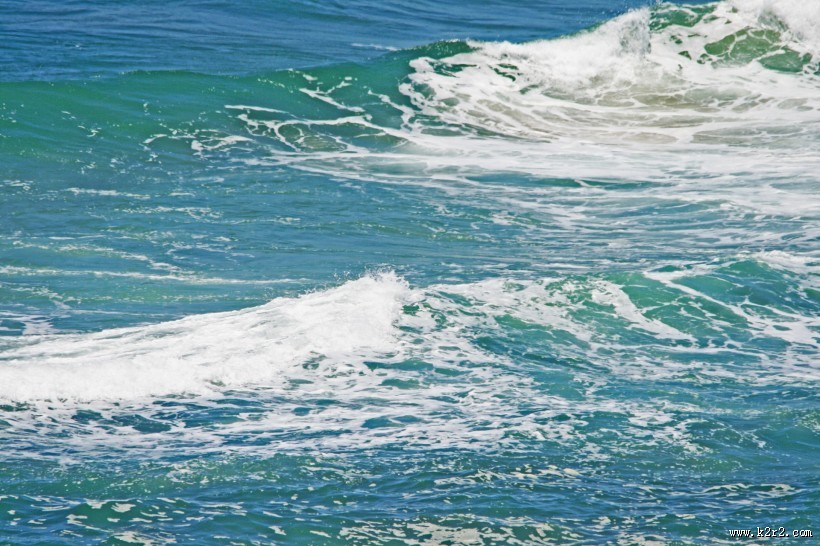 大海海浪风景图片