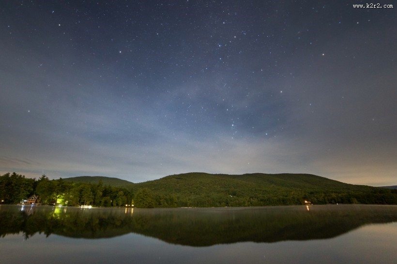 夜空中最亮的星图片