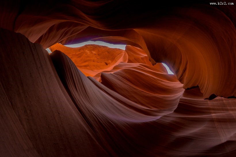 神秘的羚羊峡谷图片