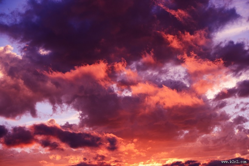 唯美黄昏景色图片大全