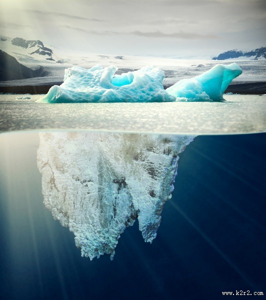 海面冰山图片大全
