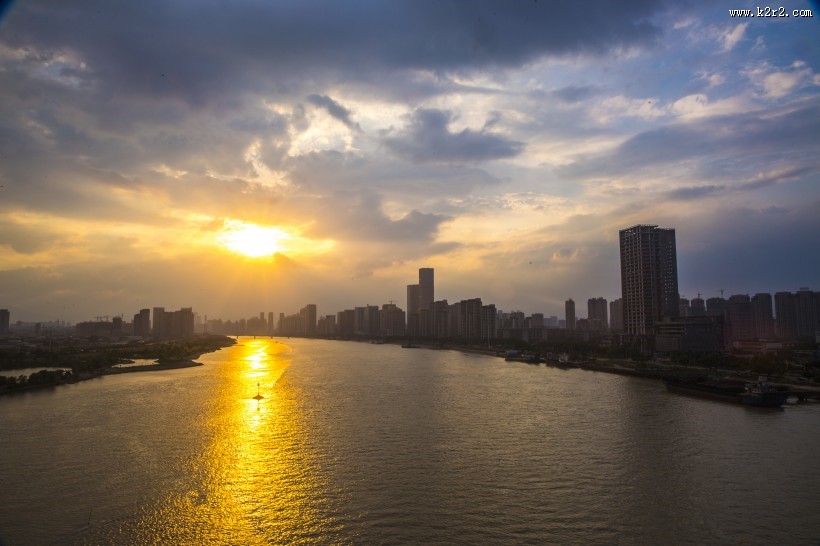 唯美的日落图片