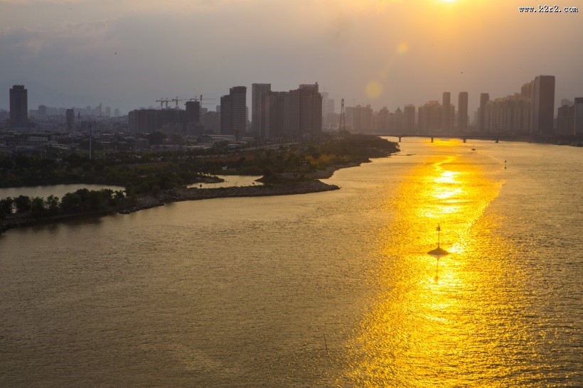 唯美的日落图片