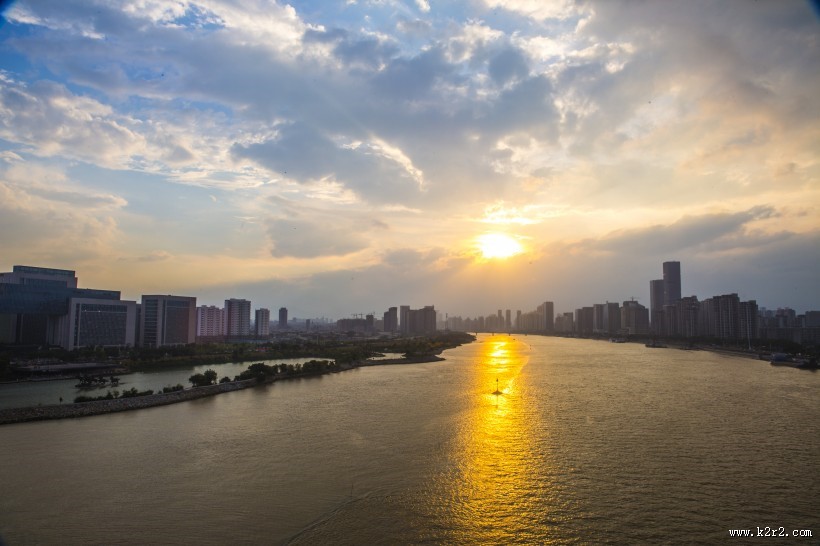 唯美的日落图片