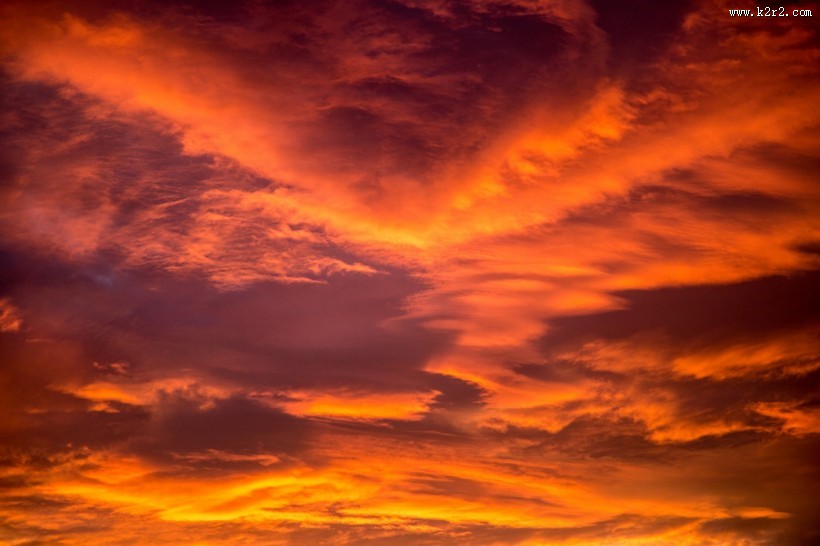 夕阳图片 晚霞图片