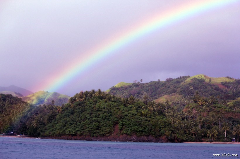 彩虹风景图片