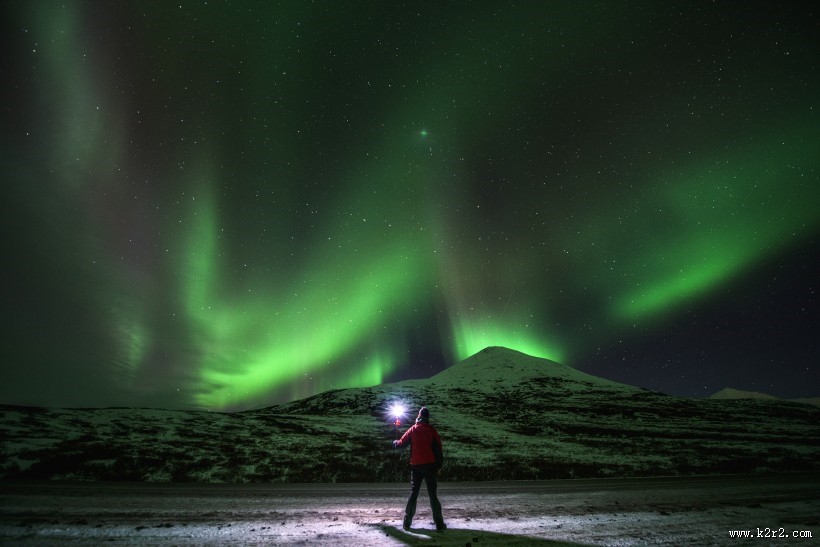 神奇的极光图片