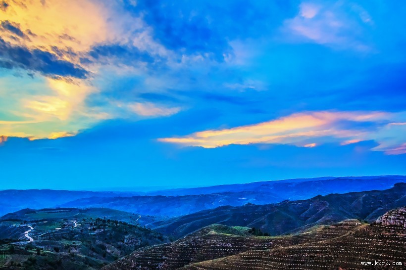 黄土高坡地形风景图片大全