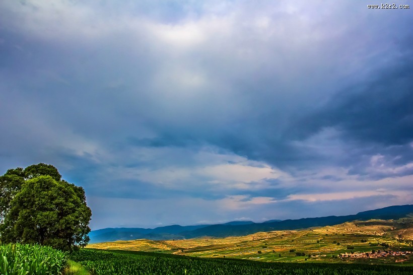 黄土高坡地形风景图片大全