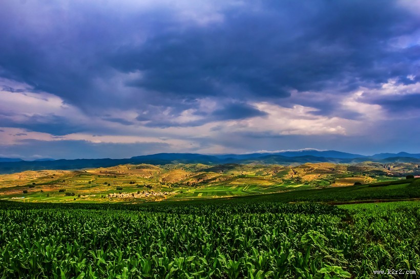 黄土高坡地形风景图片大全