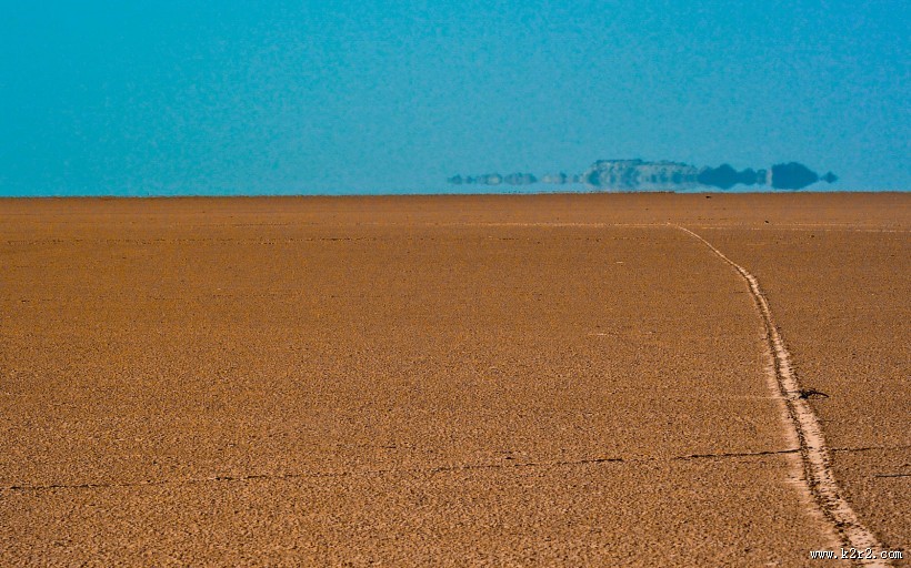 沙漠绿洲美景图片