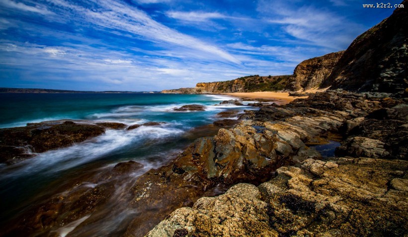 美丽的海湾风光图片大全