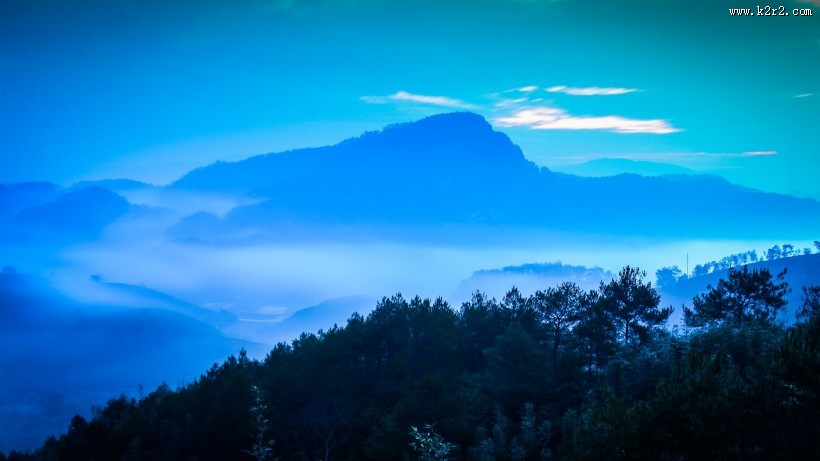 日出朝霞风景图片