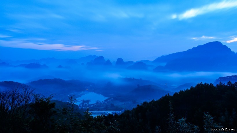 日出朝霞风景图片