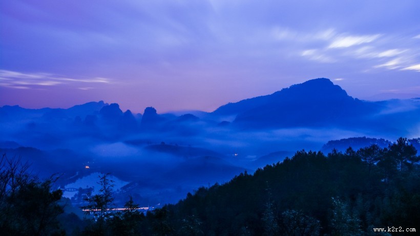 日出朝霞风景图片